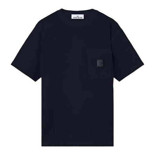 Stone Island Cotton "Fissato" Effect Pocket Compass T-ShirtT-ShirtsStone IslandDPUS Designer Outlet8053819389080NavySStone Island Cotton "Fissato" Effect Pocket Compass T-Shirt