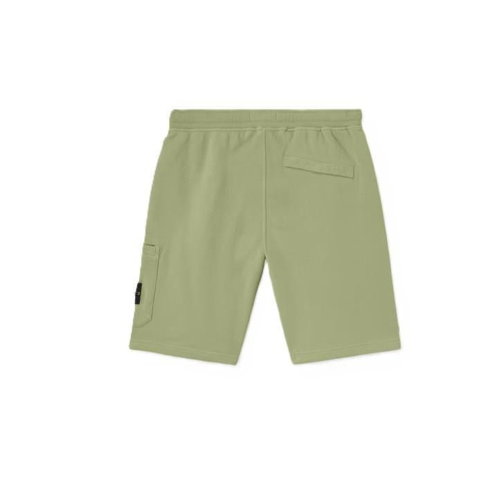 Stone Island Cotton Fleece Bermuda Shorts in Sage GreenShortsStone IslandDPUS Designer Outlet8053813486433XSStone Island Cotton Fleece Bermuda Shorts in Sage Green