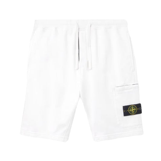 Stone Island Cotton Fleece Cargo ShortsShortsStone IslandDPUS Designer Outlet8053819430355WhiteSStone Island Cotton Fleece Cargo Shorts