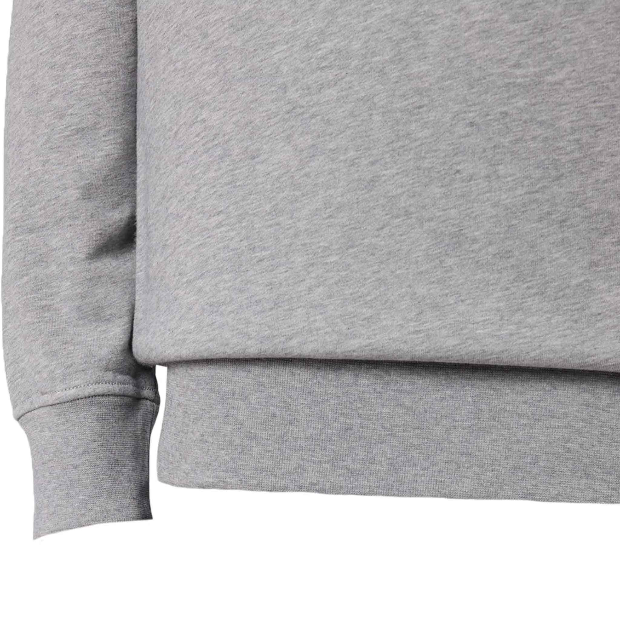 Stone Island Cotton Fleece Crewneck Sweatshirt in Dust Grey MelangeSweatshirtsStone IslandDPUSSStone Island Cotton Fleece Crewneck Sweatshirt in Dust Grey Melange