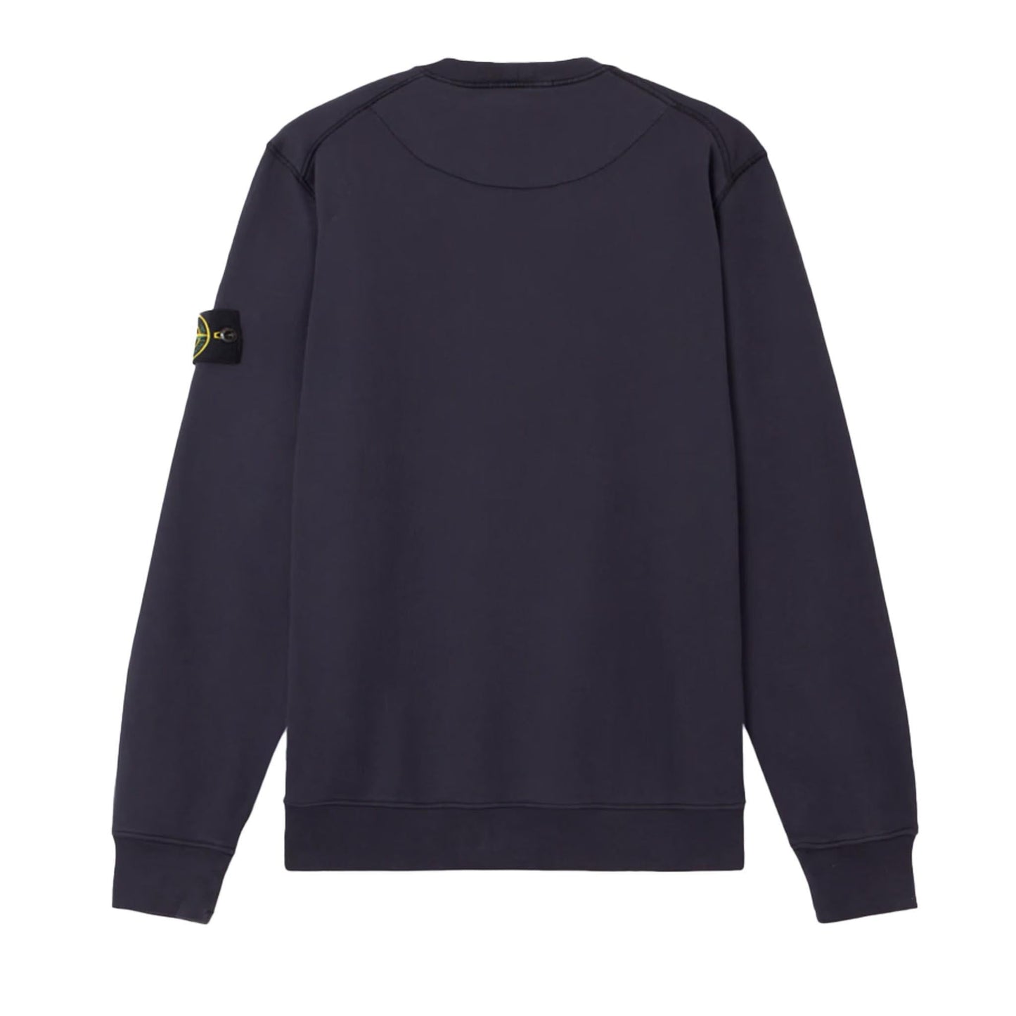 Stone Island Cotton Fleece Crewneck Sweatshirt in Ink