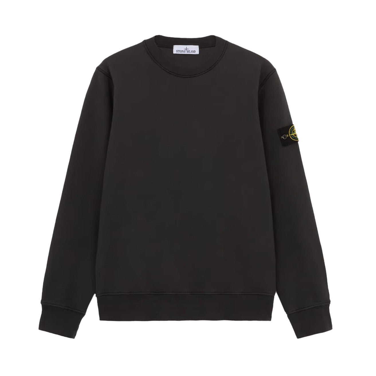 Stone Island Cotton Fleece Crewneck Sweatshirt in Lead GreySweatshirtsStone IslandDPUS8056246092752SStone Island Cotton Fleece Crewneck Sweatshirt in Lead Grey