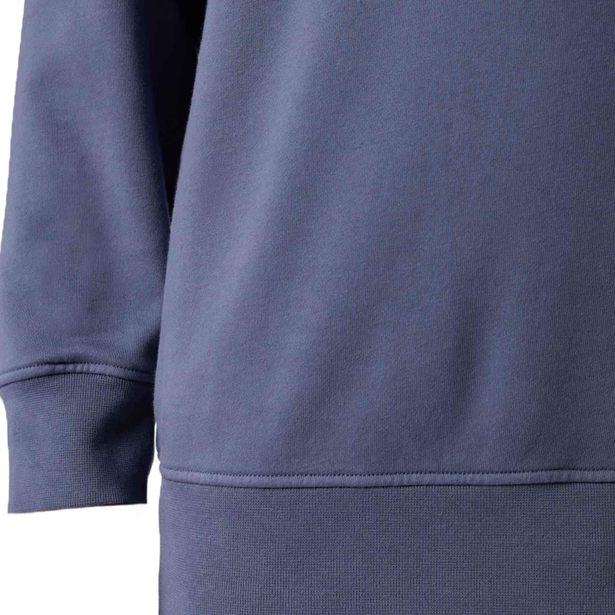 Stone Island Cotton Fleece Crewneck Sweatshirt in Mid BlueSweatshirtsStone IslandDPUS8056246099126SStone Island Cotton Fleece Crewneck Sweatshirt in Mid Blue