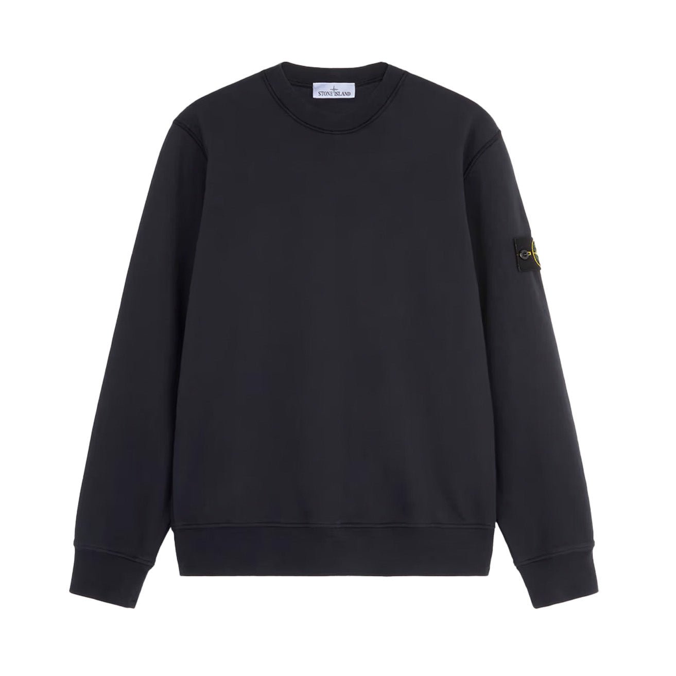 Stone Island Cotton Fleece Crewneck Sweatshirt in NavySweatshirtsStone IslandDPUS8056246075076SStone Island Cotton Fleece Crewneck Sweatshirt in Navy