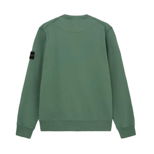 Stone Island Cotton Fleece Crewneck Sweatshirt in Sage GreenSweatshirtsStone IslandDPUS8056246069938SStone Island Cotton Fleece Crewneck Sweatshirt in Sage Green