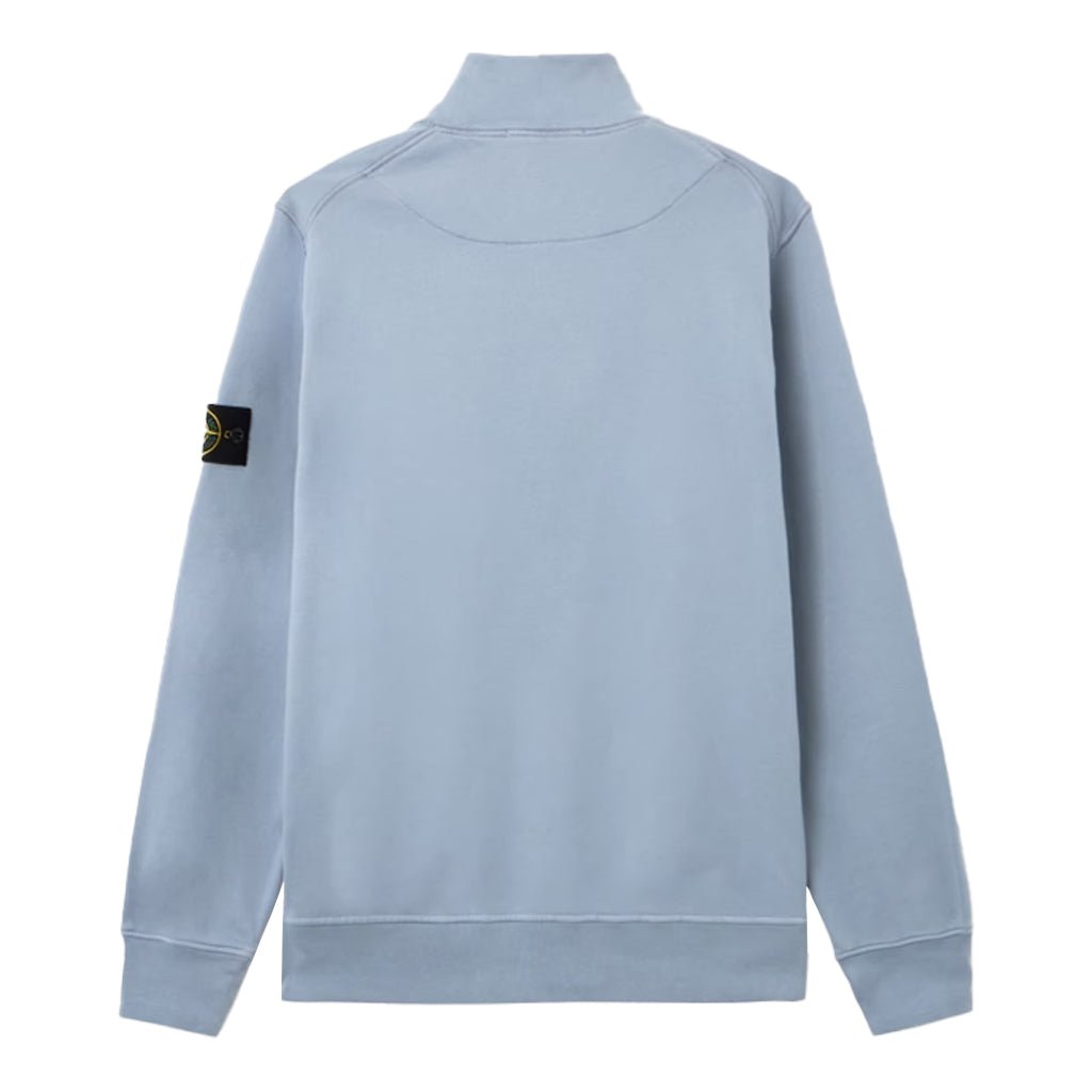 Stone Island Cotton Fleece Half - Zip SweatshirtHoodies & Zip - UpsStone IslandDPUS Designer OutletAvio BlueSStone Island Cotton Fleece Half - Zip Sweatshirt
