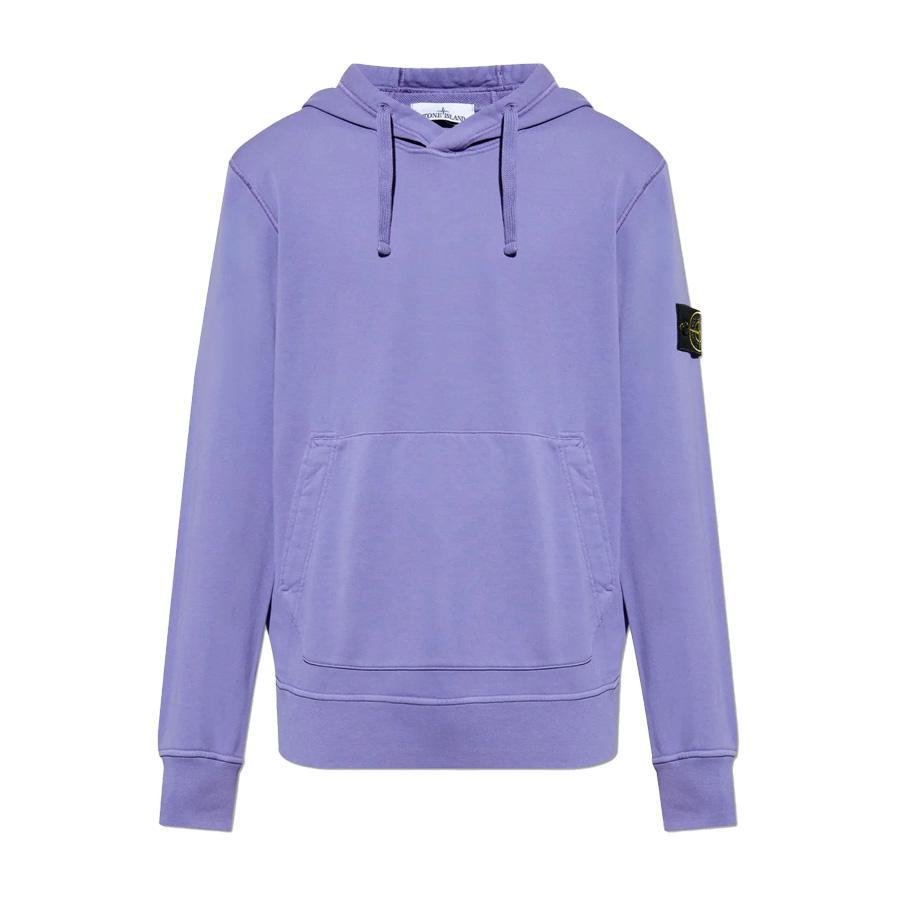Stone Island Cotton Fleece Hooded Sweatshirt in LavenderHoodies & Zip - UpsStone IslandDPUS Designer Outlet8053813467470SStone Island Cotton Fleece Hooded Sweatshirt in Lavender