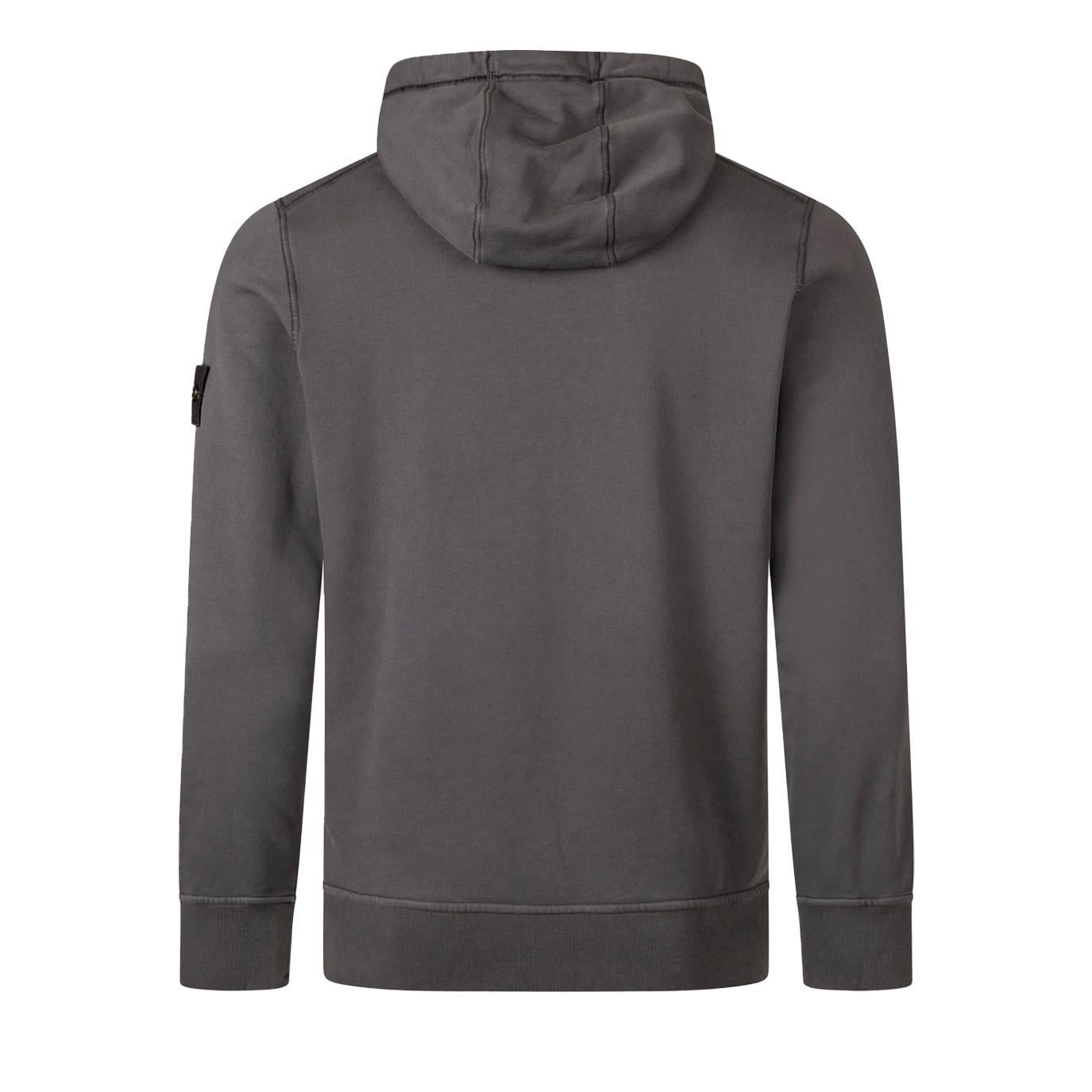 Stone Island Cotton Fleece Hooded Sweatshirt in Lead GreyHoodies & Zip - UpsStone IslandDPUS Designer Outlet8053813486419XSStone Island Cotton Fleece Hooded Sweatshirt in Lead Grey
