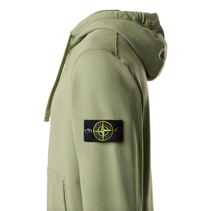 Stone Island Cotton Fleece Hooded Sweatshirt in Sage GreenHoodies & Zip - UpsStone IslandDPUS Designer Outlet8053813464868SStone Island Cotton Fleece Hooded Sweatshirt in Sage Green