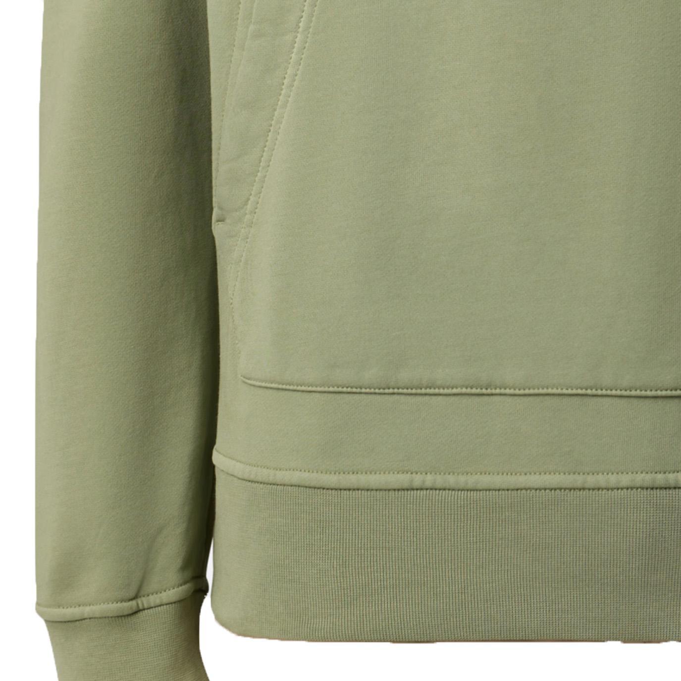 Stone Island Cotton Fleece Hooded Sweatshirt in Sage GreenHoodies & Zip - UpsStone IslandDPUS Designer Outlet8053813464868SStone Island Cotton Fleece Hooded Sweatshirt in Sage Green
