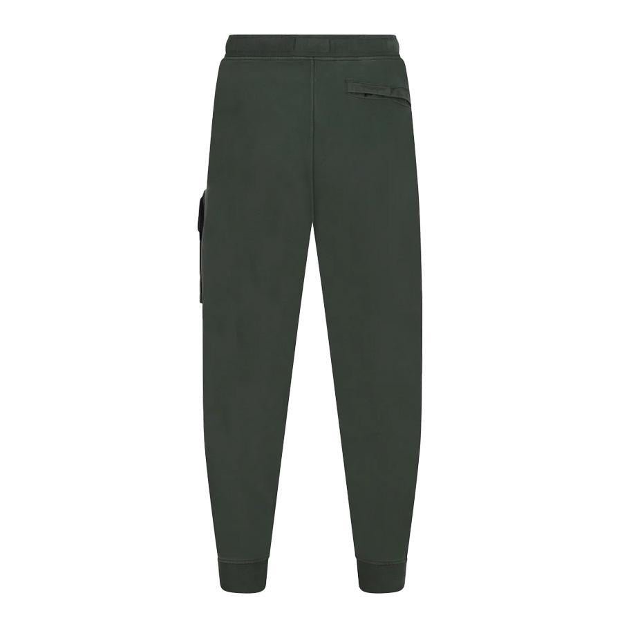 Stone Island Cotton Fleece Regular Fit Joggers in JuniperTrousersStone IslandDPUS Designer Outlet8053813438197SStone Island Cotton Fleece Regular Fit Joggers in Juniper