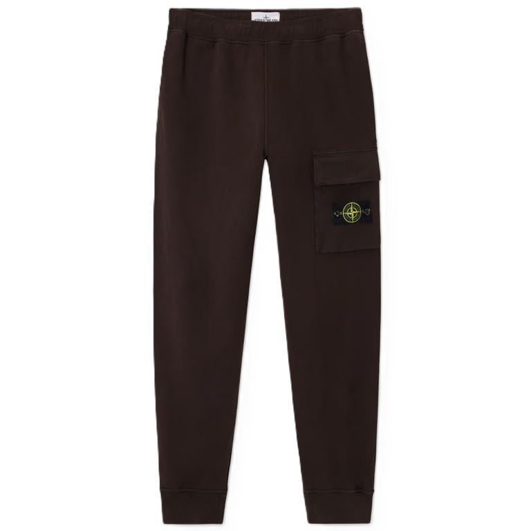Stone Island Cotton Fleece Regular Fit Joggers in Lead GreyTrousersStone IslandDPUS Designer Outlet8053813432638SStone Island Cotton Fleece Regular Fit Joggers in Lead Grey