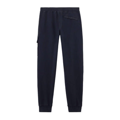 Stone Island Cotton Fleece Regular Fit Joggers in NavyTrousersStone IslandDPUS Designer Outlet8053813452933SStone Island Cotton Fleece Regular Fit Joggers in Navy