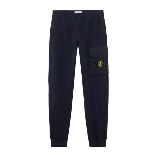 Stone Island Cotton Fleece Regular Fit Joggers in NavyTrousersStone IslandDPUS Designer Outlet8053813452933SStone Island Cotton Fleece Regular Fit Joggers in Navy
