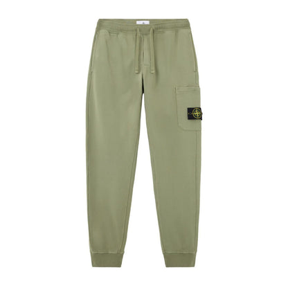 Stone Island Cotton Fleece Slim Fit Joggers in Sage GreenTrousersStone IslandDPUS Designer Outlet8053813484200XSStone Island Cotton Fleece Slim Fit Joggers in Sage Green