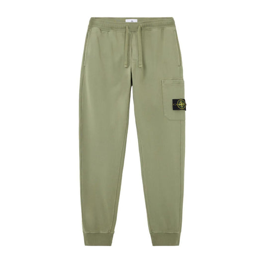 Stone Island Cotton Fleece Slim Fit Joggers in Sage GreenTrousersStone IslandDPUS Designer Outlet8053813484200XSStone Island Cotton Fleece Slim Fit Joggers in Sage Green