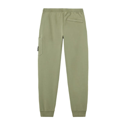 Stone Island Cotton Fleece Slim Fit Joggers in Sage GreenTrousersStone IslandDPUS Designer Outlet8053813484200XSStone Island Cotton Fleece Slim Fit Joggers in Sage Green
