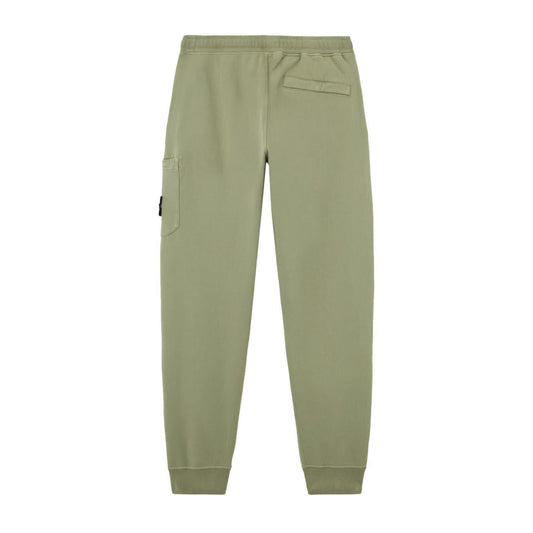 Stone Island Cotton Fleece Slim Fit Joggers in Sage GreenTrousersStone IslandDPUS Designer Outlet8053813484200XSStone Island Cotton Fleece Slim Fit Joggers in Sage Green