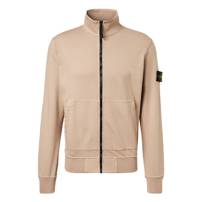 Stone Island Cotton Fleece Track JacketCoats & JacketsStone IslandDPUS Designer OutletDesertSStone Island Cotton Fleece Track Jacket