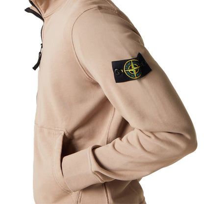 Stone Island Cotton Fleece Track JacketCoats & JacketsStone IslandDPUS Designer OutletDesertSStone Island Cotton Fleece Track Jacket