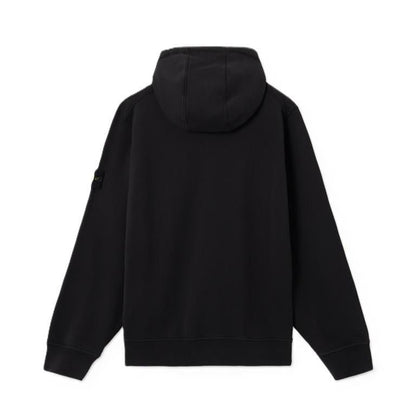 Stone Island Cotton Fleece Zip - Up Hooded Sweatshirt in BlackHoodies & Zip - UpsStone IslandDPUS Designer Outlet8053813472870XSStone Island Cotton Fleece Zip - Up Hooded Sweatshirt in Black