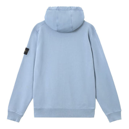 Stone Island Cotton Fleece Zip - Up Hooded SweatshirtHoodies & Zip - UpsStone IslandDPUS Designer OutletAvio BlueSStone Island Cotton Fleece Zip - Up Hooded Sweatshirt