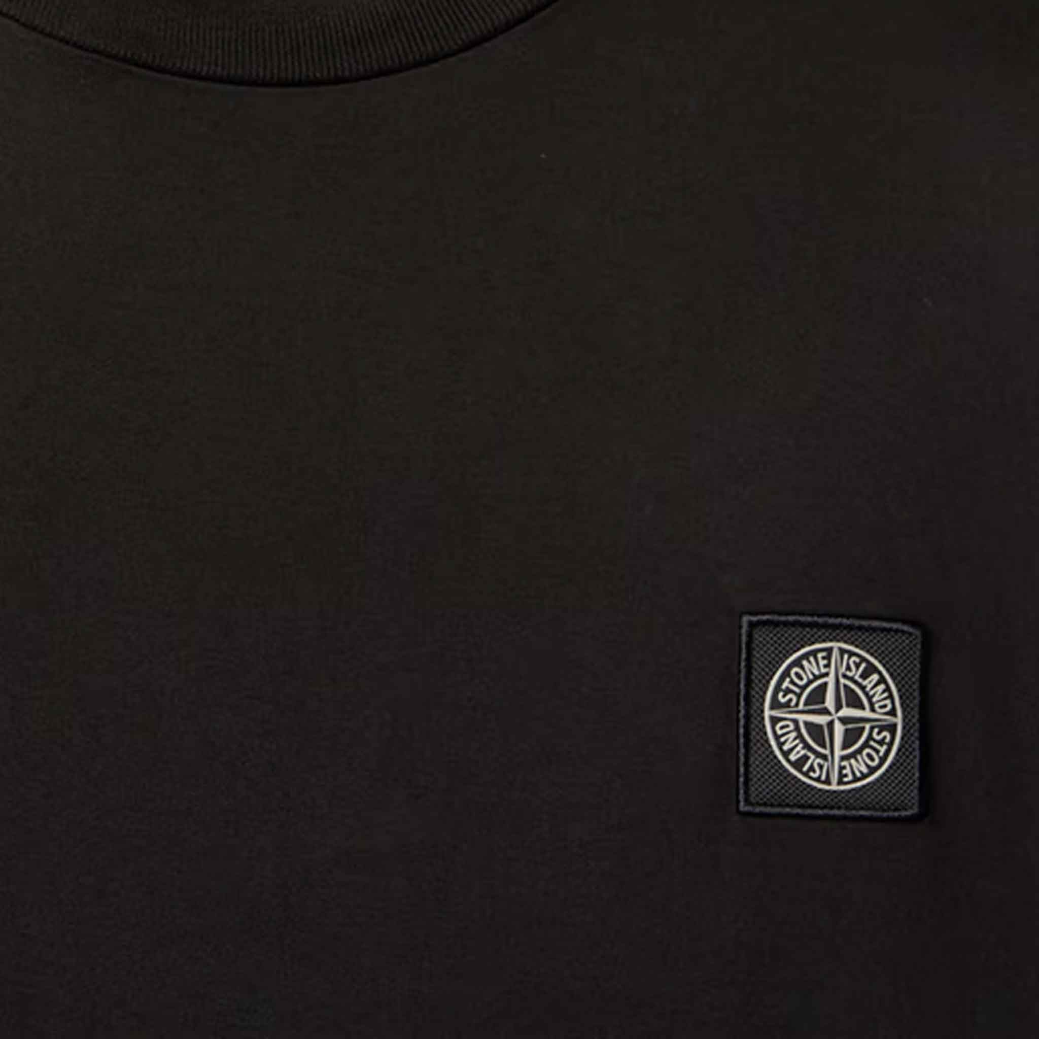 Stone Island Cotton Jersey Slim Fit Long Sleeve T-Shirt in BlackT-ShirtsStone IslandDPUSSStone Island Cotton Jersey Slim Fit Long Sleeve T-Shirt in Black