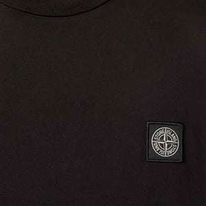 Stone Island Cotton Jersey Slim Fit Long Sleeve T-Shirt in BlackT-ShirtsStone IslandDPUSSStone Island Cotton Jersey Slim Fit Long Sleeve T-Shirt in Black