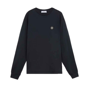 Stone Island Cotton Jersey Slim Fit Long Sleeve T-Shirt in BlackT-ShirtsStone IslandDPUSSStone Island Cotton Jersey Slim Fit Long Sleeve T-Shirt in Black