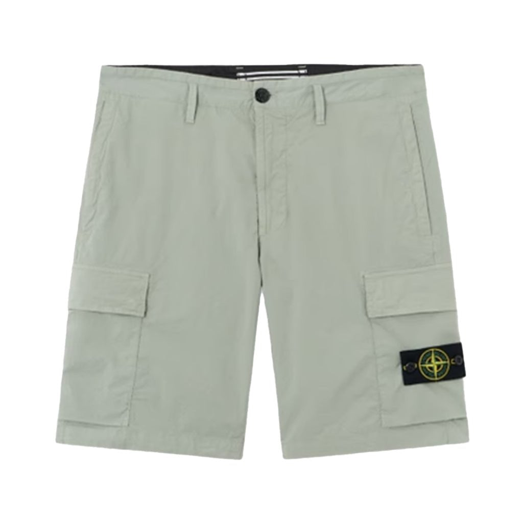 Stone Island Cotton Tela "Paracadute" Cargo ShortsShortsStone IslandDPUS Designer Outlet8053819228198Sage Green30Stone Island Cotton Tela "Paracadute" Cargo Shorts