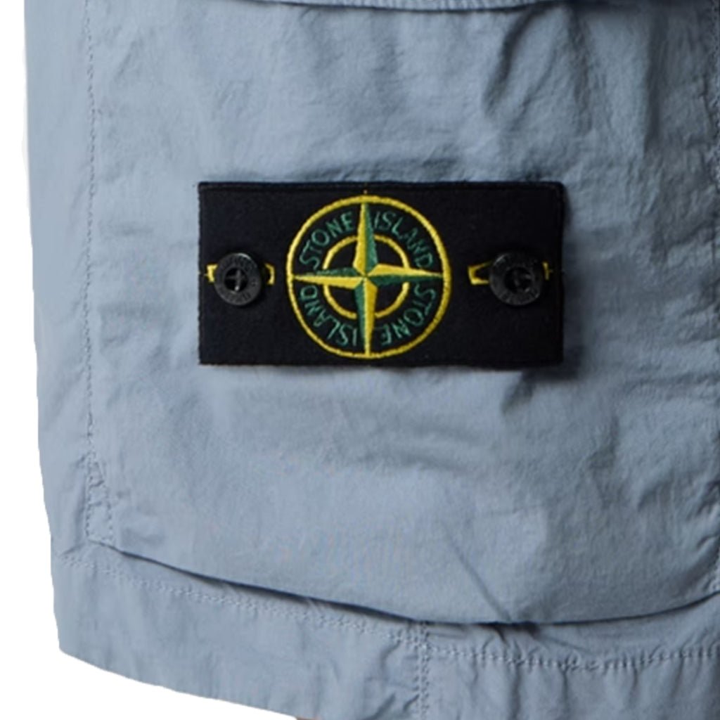 Stone Island Cotton Tela "Paracadute" Cargo ShortsShortsStone IslandDPUS Designer Outlet8053819414492Avio Blue30Stone Island Cotton Tela "Paracadute" Cargo Shorts