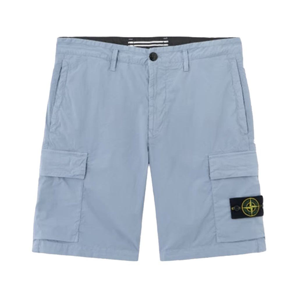 Stone Island Cotton Tela "Paracadute" Cargo ShortsShortsStone IslandDPUS Designer Outlet8053819414492Avio Blue30Stone Island Cotton Tela "Paracadute" Cargo Shorts