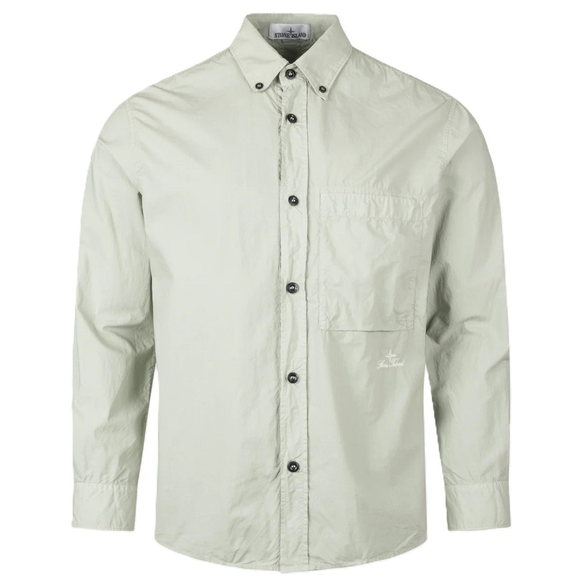 [Stone Island] Cotton Tela "Paracadute" ShirtShirtsStone IslandDPUS Designer Outlet8053819381879Sage GreenM[Stone Island] Cotton Tela "Paracadute" Shirt