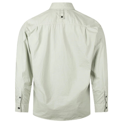 [Stone Island] Cotton Tela "Paracadute" ShirtShirtsStone IslandDPUS Designer Outlet8053819381879Sage GreenM[Stone Island] Cotton Tela "Paracadute" Shirt