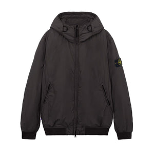 Stone Island Crinkle Reps R - NY Hooded Blouson With Primaloft in Lead GreyCoats & JacketsStone IslandDPUSSStone Island Crinkle Reps R - NY Hooded Blouson With Primaloft in Lead Grey