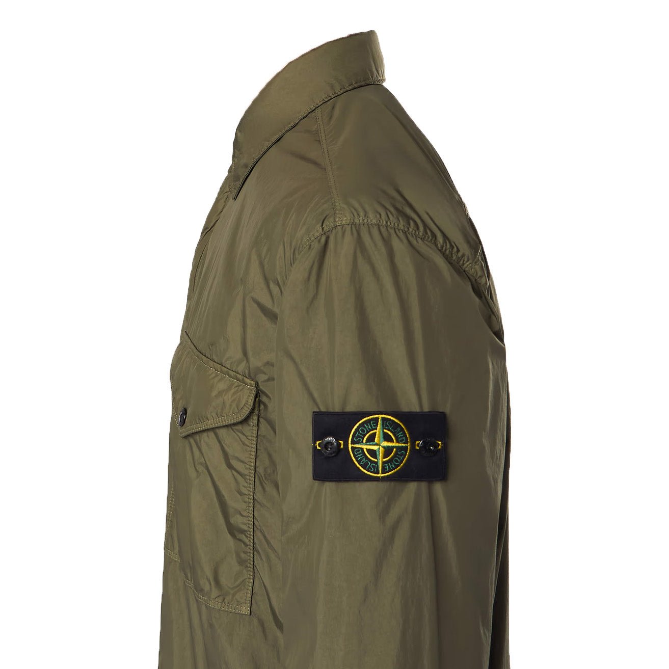 Stone Island Crinkle Reps R - NY Light Jacket With Primaloft in Musk GreenCoats & JacketsStone IslandDPUSSStone Island Crinkle Reps R - NY Light Jacket With Primaloft in Musk Green