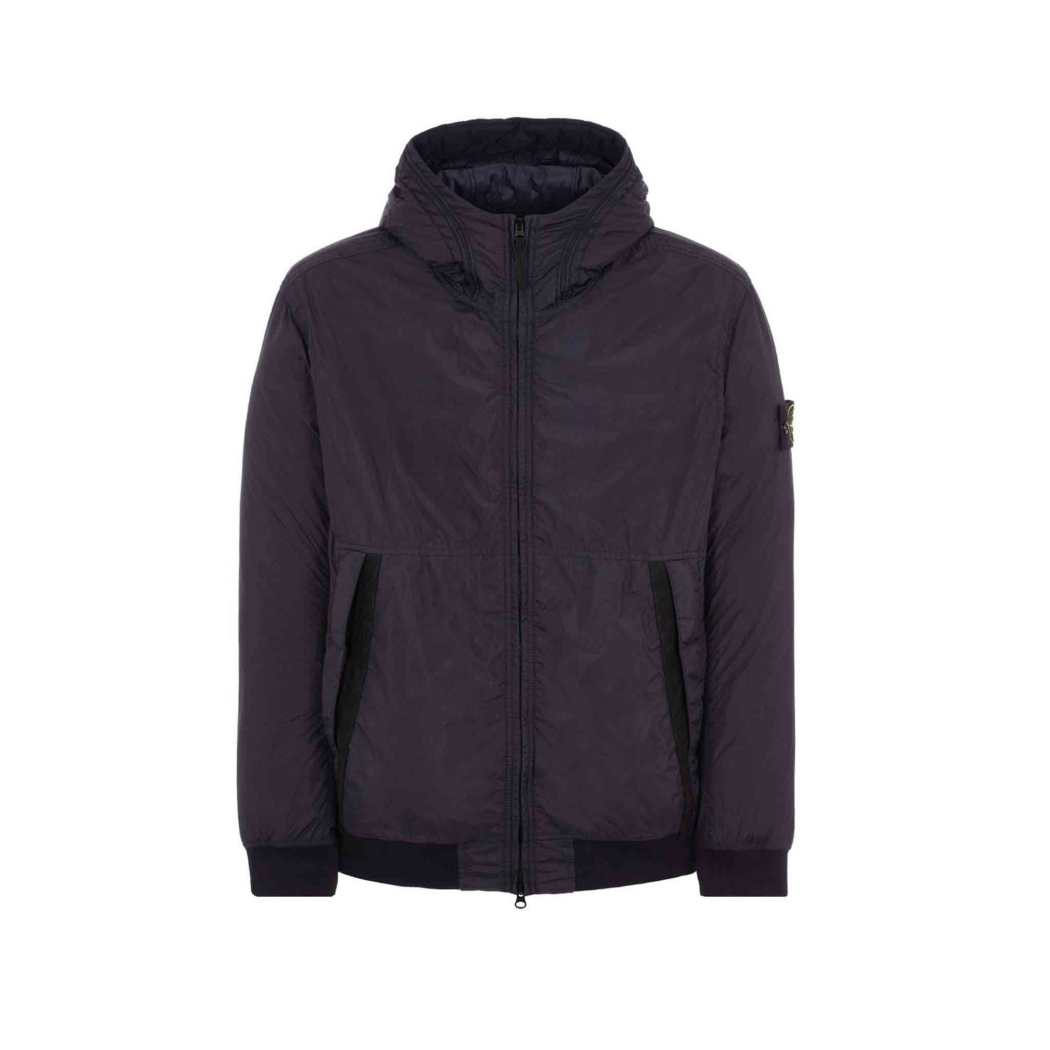 Stone Island Crinkle Reps With Primaloft Hooded Jacket in NavyCoats & JacketsStone IslandDPUS8052572739149SStone Island Crinkle Reps With Primaloft Hooded Jacket in Navy