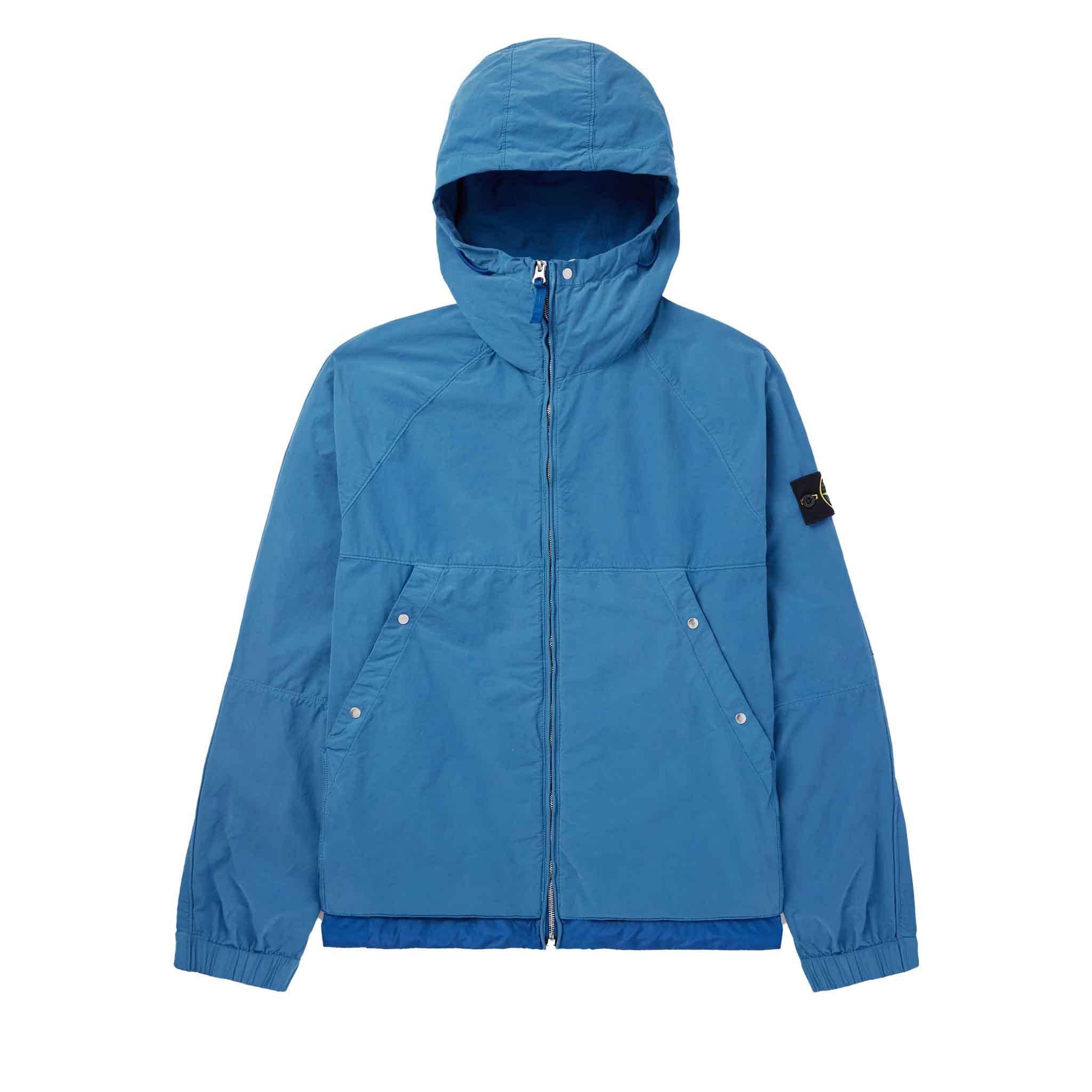 Stone Island David Light - TC Hooded Jacket in Avio BlueCoats & JacketsStone IslandDPUS Designer OutletSStone Island David Light - TC Hooded Jacket in Avio Blue