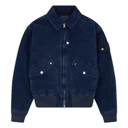Stone Island Denim Research Micro Corduroy - Rinsed Bomber JacketCoats & JacketsStone IslandDPUS Designer Outlet203000814268053813537302MStone Island Denim Research Micro Corduroy - Rinsed Bomber Jacket