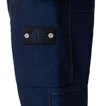 Stone Island Denim Research Polypropylene Denim - Light Rinsed Loose Fit CargoTrousersStone IslandDPUS Designer Outlet805381354307531Stone Island Denim Research Polypropylene Denim - Light Rinsed Loose Fit Cargo