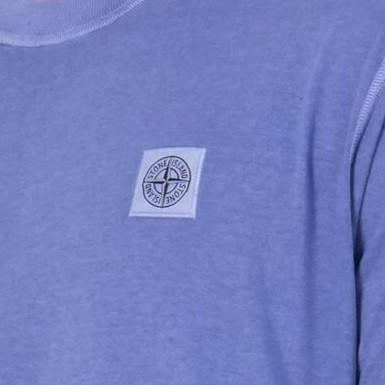 Stone Island "Fissato" Effect Slim Fit T-Shirt in LavenderT-ShirtsStone IslandDPUS Designer Outlet8053813483104SStone Island "Fissato" Effect Slim Fit T-Shirt in Lavender