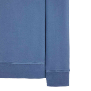 Stone Island Garment Dyed Crewneck Sweatshirt in Avio BlueSweatshirtsStone IslandDPUS8052572927850SStone Island Garment Dyed Crewneck Sweatshirt in Avio Blue