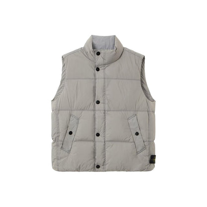 [Stone Island] Garment Dyed Crinkle Reps NY Down VestCoats & JacketsStone IslandDPUS Designer OutletL2S15G100010-S0A23-V0060-SGreyS[Stone Island] Garment Dyed Crinkle Reps NY Down Vest