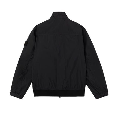 Stone Island Garment Dyed Crinkle Reps Ny Recycled Nylon Stand Collar JacketCoats & JacketsStone IslandDPUS Designer OutletBlackSStone Island Garment Dyed Crinkle Reps Ny Recycled Nylon Stand Collar Jacket