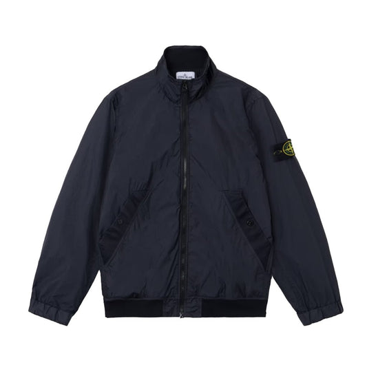 [Stone Island] Garment Dyed Crinkle Reps Ny Recycled Nylon Stand Collar JacketCoats & JacketsStone IslandDPUS Designer OutletNavy BlueXS[Stone Island] Garment Dyed Crinkle Reps Ny Recycled Nylon Stand Collar Jacket