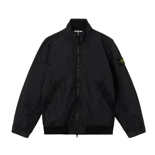 Stone Island Garment Dyed Crinkle Reps Ny Recycled Nylon Stand Collar JacketCoats & JacketsStone IslandDPUS Designer OutletBlackSStone Island Garment Dyed Crinkle Reps Ny Recycled Nylon Stand Collar Jacket