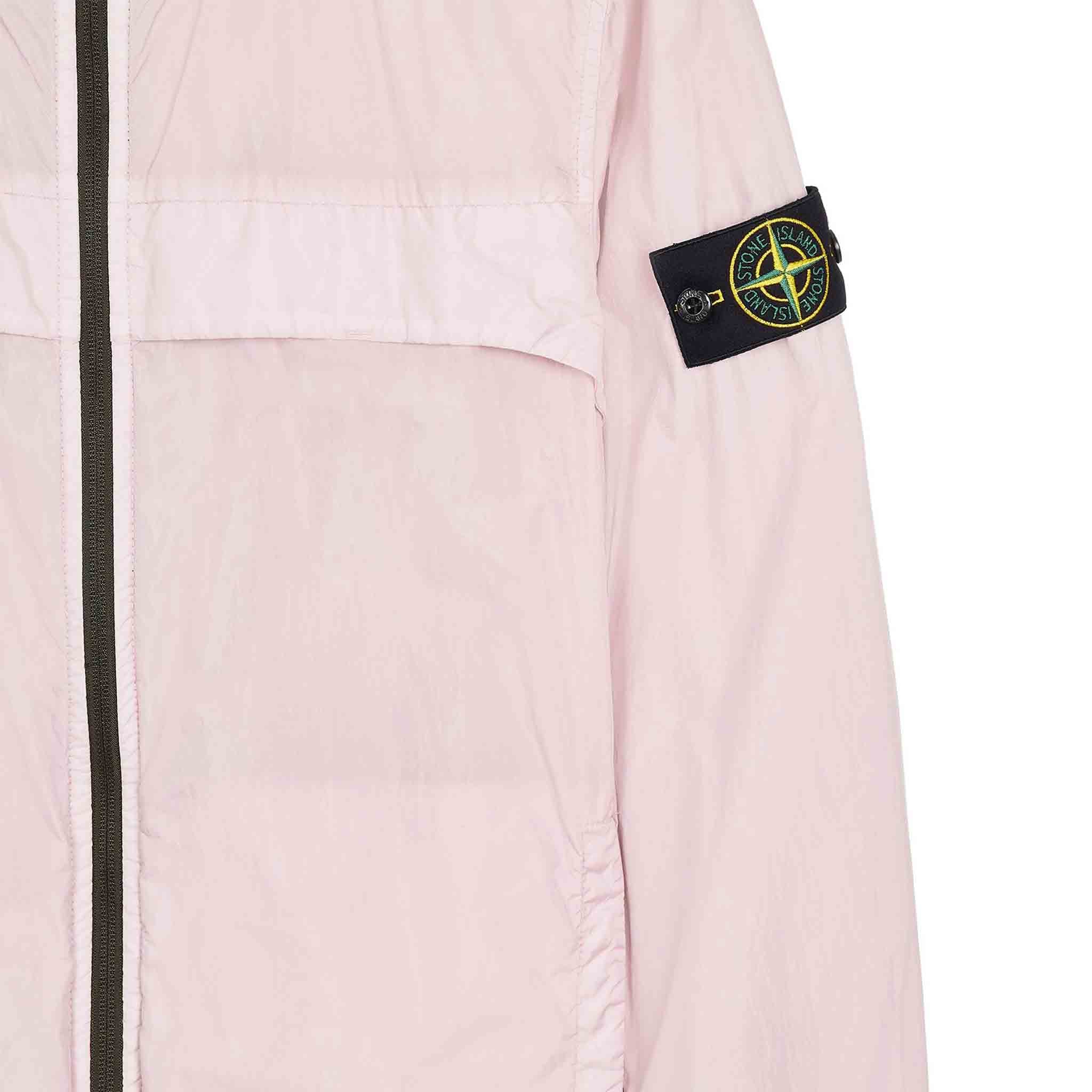 Stone Island Garment Dyed Crinkle Reps R - NY Overshirt in PinkOvershirtStone IslandDPUSSStone Island Garment Dyed Crinkle Reps R - NY Overshirt in Pink