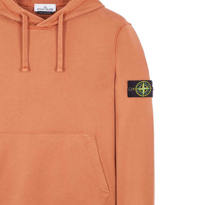 Stone Island Garment Dyed Hooded Sweatshirt in RustHoodiesStone IslandDPUS8052572933318SStone Island Garment Dyed Hooded Sweatshirt in Rust