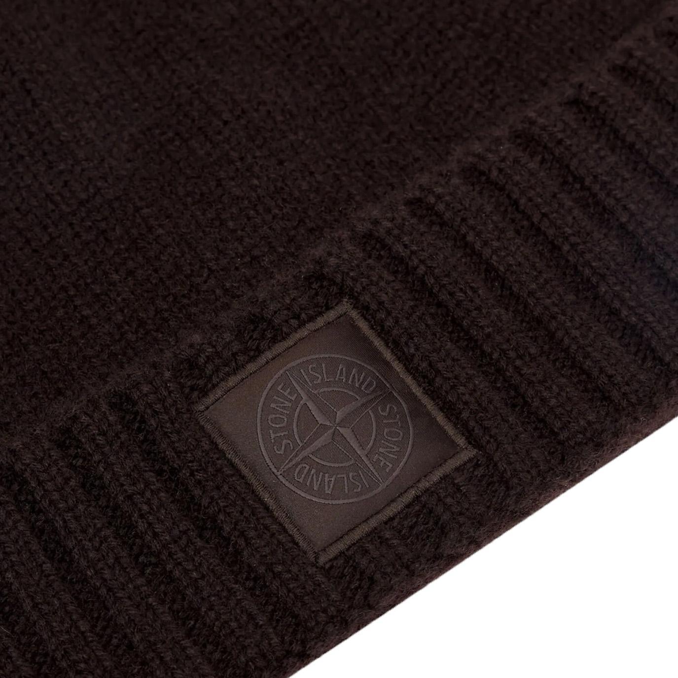 Stone Island Ghost Cashmere Beanie in BlackCaps & HatsStone IslandDPUS Designer Outlet8053813469504UNIStone Island Ghost Cashmere Beanie in Black