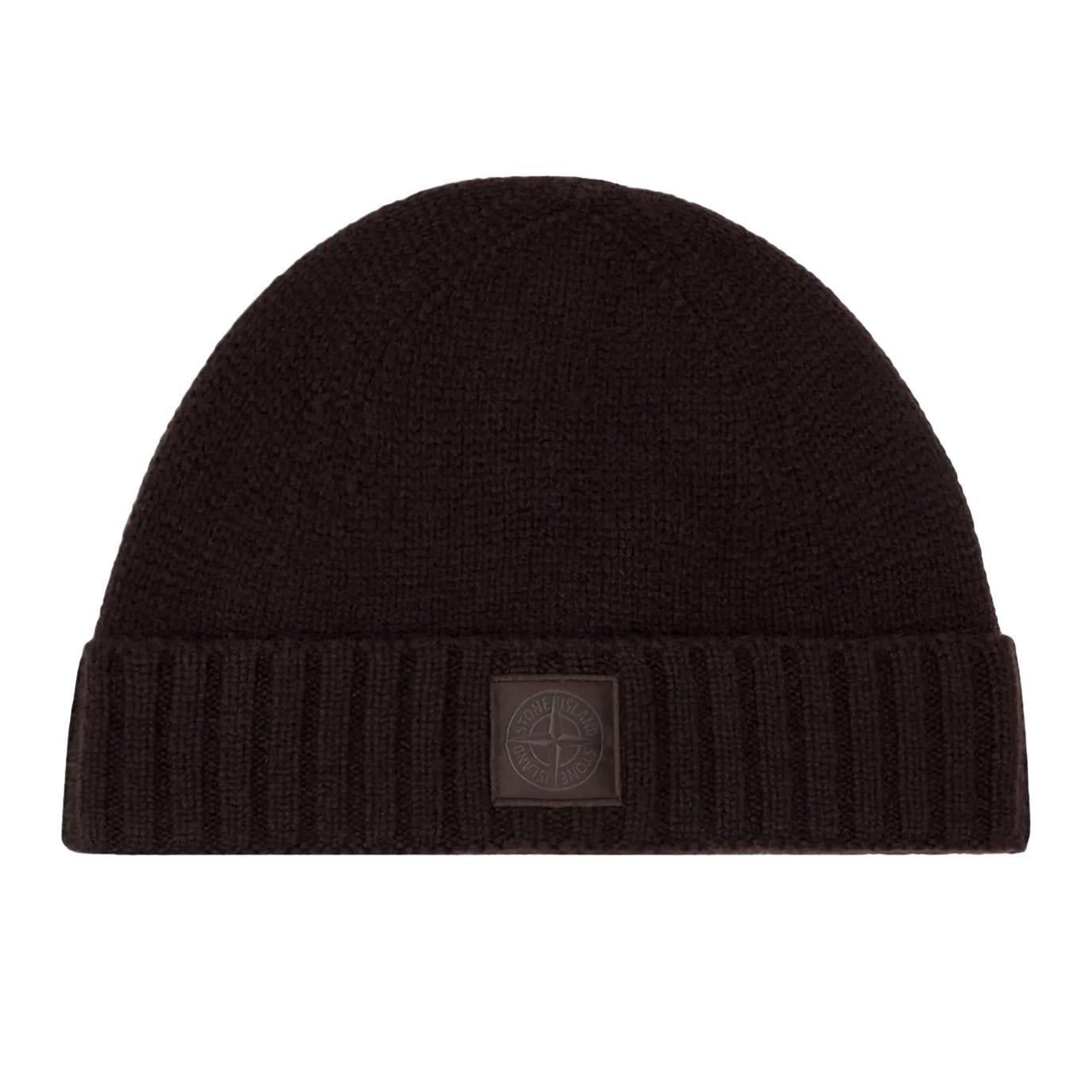 Stone Island Ghost Cashmere Beanie in BlackCaps & HatsStone IslandDPUS Designer Outlet8053813469504UNIStone Island Ghost Cashmere Beanie in Black